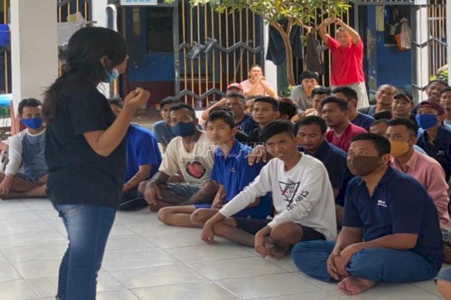Gandeng Mahasiswa UKSW, Lapas Semarang Gelar Pelatihan Regulasi Diri Bagi WBP