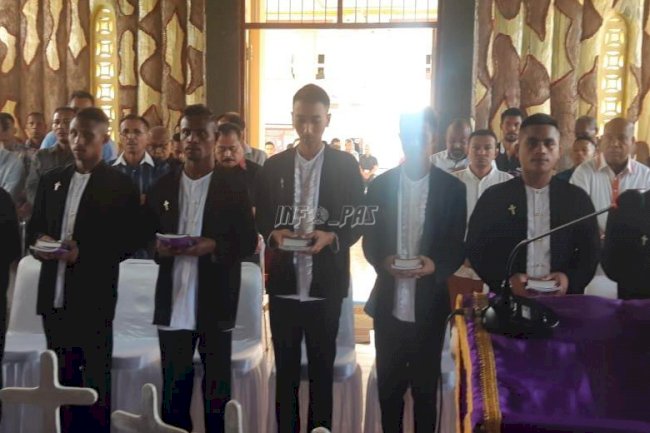 Puluhan WBP di Maluku Diteguhkan Jadi Anggota Sidi Baru