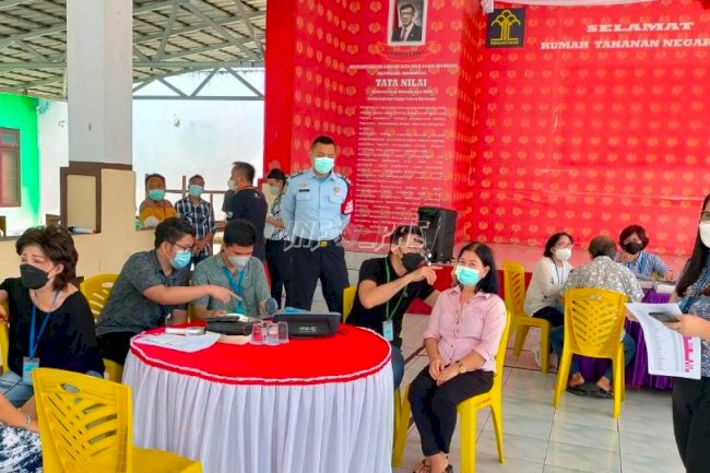 Rutan Manado Gandeng Lucas Ministry Gelar Ibadah dan Pemeriksaan Kesehatan