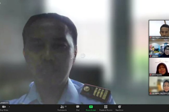 Lapas Rangkasbitung Bekali Taruna Poltekip dengan Materi Kehumasan