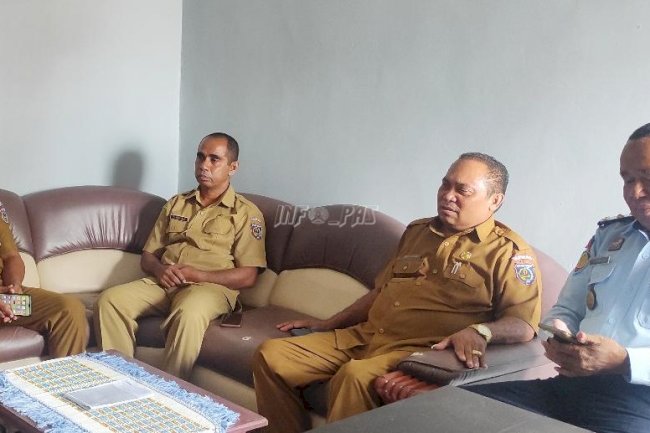 Monev Kerja Sama, Lapas Saumlaki Terima Kunjungan Kadis Pertanian Kepulauan Tanimbar
