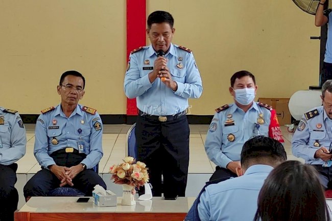 Disambangi Kakanwil, Lapas Tual Tuai Pujian