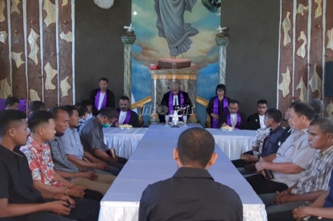 Khidmatnya Rangkaian Ibadah Paskah di UPT Pemasyarakatan