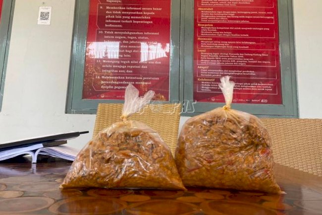 Petugas Lapas Semarang Gagalkan Penyelundupan Pil Koplo dalam Orek Tempe