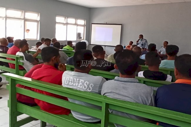 Genjot SAE, Lapas Saumlaki Gandeng Dinas Perikanan Sosialisasikan Budidaya Ikan Lele 