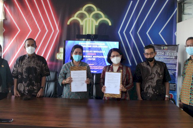Bapas Makassar-Yayasan Nurul Mappanyukki Sepakati PKS Pemberdayaan Klien Pemasyarakatan