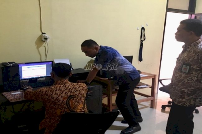 Monev Divpas Maluku Pastikan SPPT-TI Teraplikasikan di LPKA Ambon 