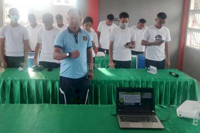 Terima Materi Subseksi Kamtib, CPNS Lapas Wonreli Aktif & Sigap
