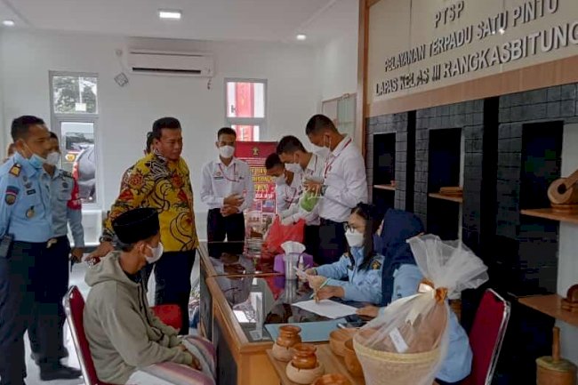 Sambangi Lapas Rangkasbitung, Ini Pesan Kadivpas Banten