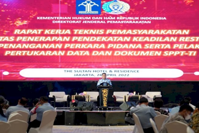 Wujudkan Hukum yang Transparan dan Akuntabel, Ditjenpas Dorong Sinergi Keadilan Restoratif