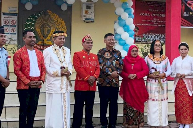 Puncak HBP Ke-58, Lapas Tual Gelar Fashion Show