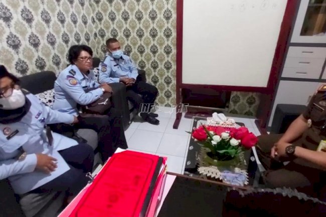 Sinergi dengan APH, Plt. Kabapas Ambon Kunjungi Kejari Saparua