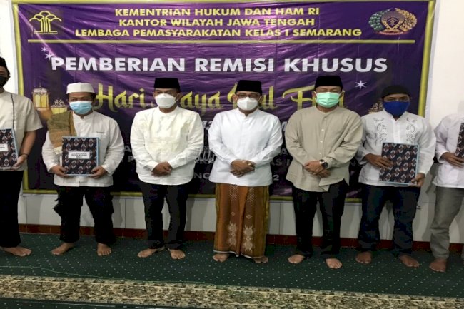 Khusyuknya Perayaan Idulfitri di Lingkungan Pemasyarakatan
