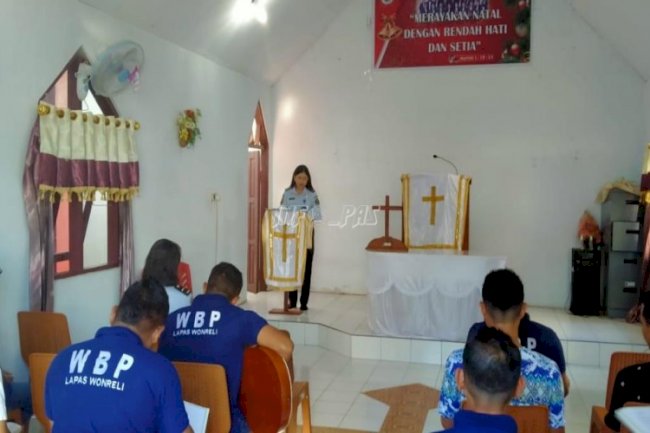 Khusyuk Beribadah, WBP Dibekali Pembinaan Kepribadian