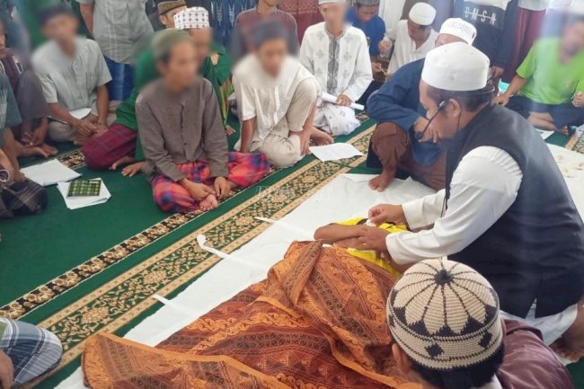 Ratusan WBP Lapas Narkotika Bandar Lampung Kini Bisa Solatkan Jenazah