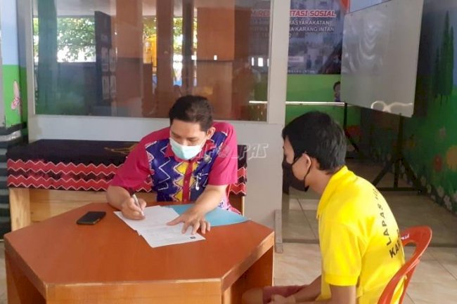 Residen Rehabilitasi Lapas Narkotika Karang Intan Terapkan Burnout Management