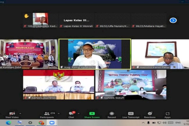 CPNS Kemenkumham Siap Ikuti Latsar TA 2022