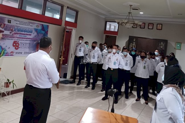 Jajaran Bapas Ambon Diingatkan Tiga Kunci Pemasyarakatan Maju & Back to Basics