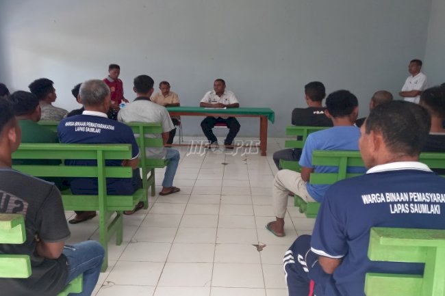 Tingkatkan Pembinaan WBP, Lapas Saumlaki Maksimalkan Fungsi PKBM