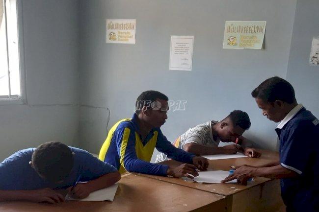 PKBM Lapas Saumlaki Jangkau WBP Buta Huruf