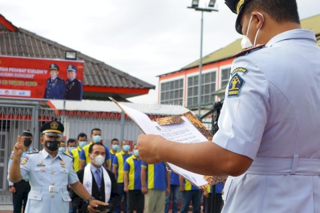Petugas Pemasyarakatan Naik Pangkat Diharapkan Bawa Kontribusi Positif untuk Pertumbuhan Bangsa