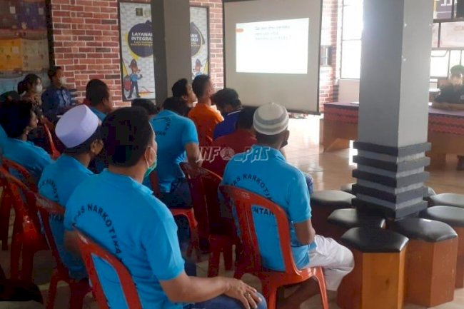 WBP Lapas Narkotika Karang Intan Antusias Ikuti Seminar Pemahaman Adiksi