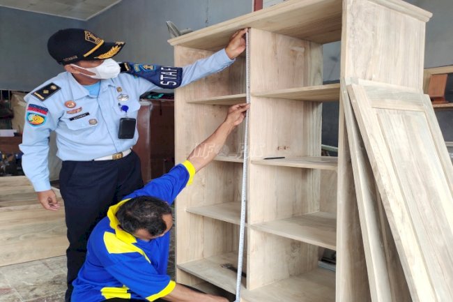 WBP Rutan Tanah Grogot Mahir Hasilkan Furniture