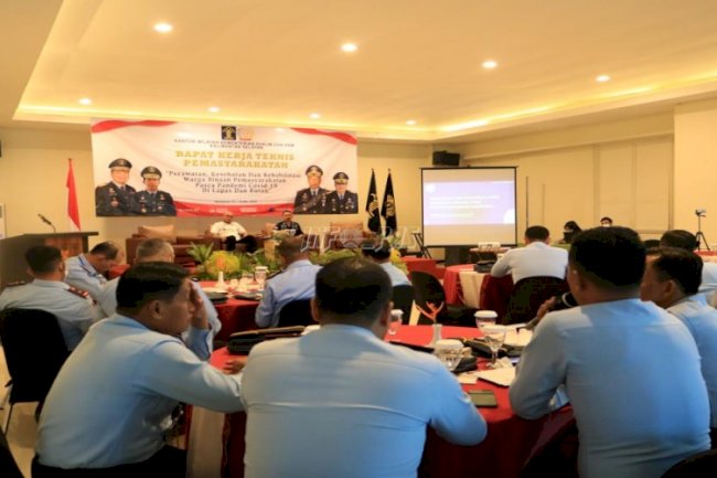 Kalapas Narkotika Karang Intan Hadiri Rakernis Pemasyarakatan Kanwil Kemenkumham Kalsel