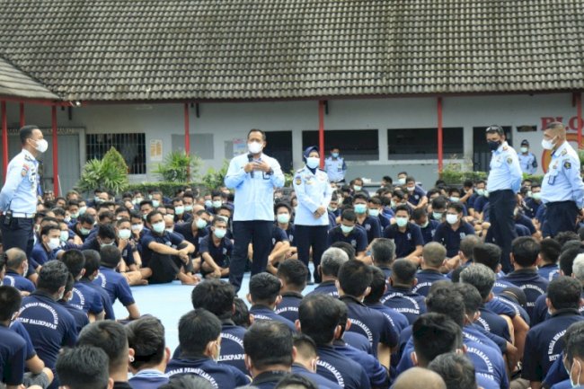 Silaturahmi ke Rutan Balikpapan, Kadivpas Kaltim Sapa WBP