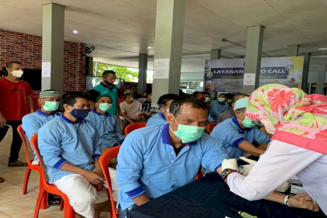 Ratusan WBP LPN Karang Intan Antusias Jalani VCT