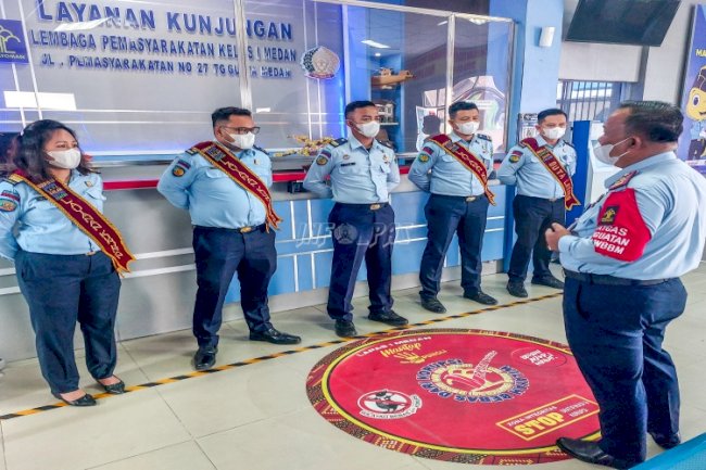 Kepada Tim Layanan Lagusta Corner, Ini Penegasan Kalapas Medan