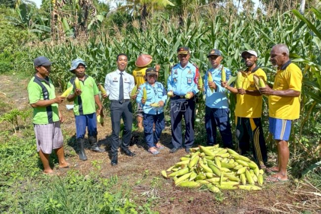 Lapas Wahai Sukses Laksanakan Panen Jagung