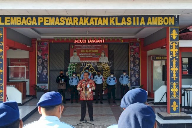 Kadivpas Maluku Tekankan Pentingnya Disiplin dalam Pelaksanaan Tugas