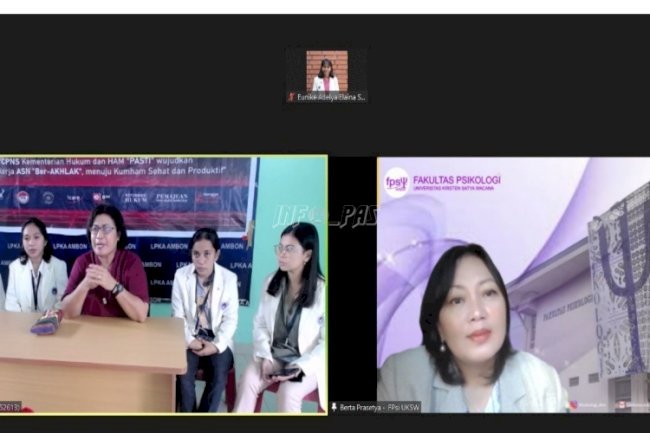 LPKA Ambon Apresiasi Praktik Lapangan Mahasiswa Fakultas Psikologi UKSW