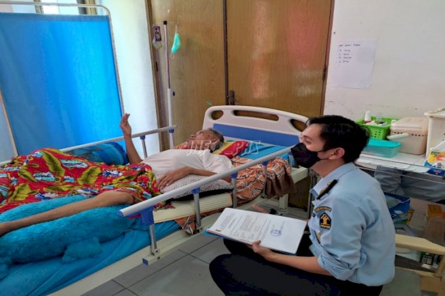 WBP Sakit Stroke, PK Bapas Palangka Raya Gali Data di Klinik Lapas 