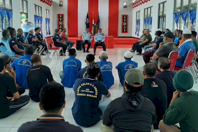 Evaluasi Pelayanan, Lapas Ambon Tampung Masukan WBP