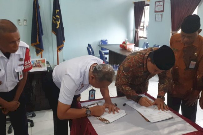 Lapas Piru-Kemenag SBB Sepakati PKS Pembinaan WBP