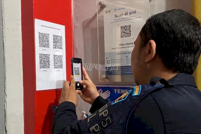 Cegah Gangguan Kamtib, Rutan Kota Agung Terapkan QR Barling