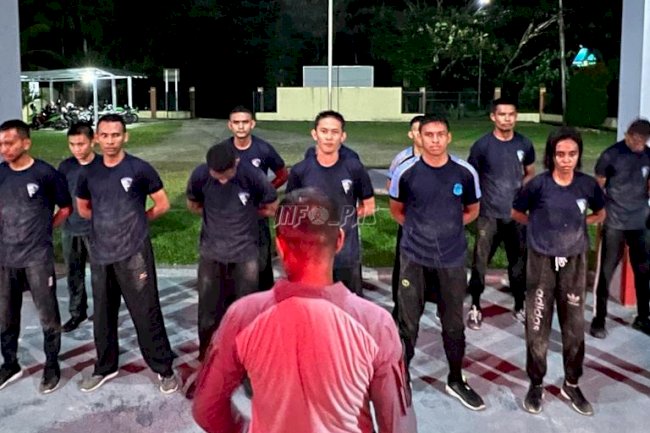 14 CPNS LPKA Ambon Ikuti Pembinaan Fisik dan Mental