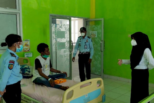 Penuhi Hak WBP, Lapas Tual Koordinasi dengan Pelayan Kesehatan Setempat