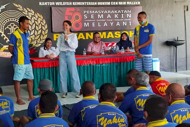 WBP Rutan Masohi Diingatkan untuk Jaga Kebersihan Lingkungan