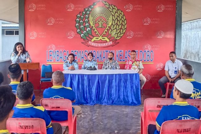 WBP Lapas Dobo Ikuti Sosialisasi tentang Tugas dan Fungsi Bapas