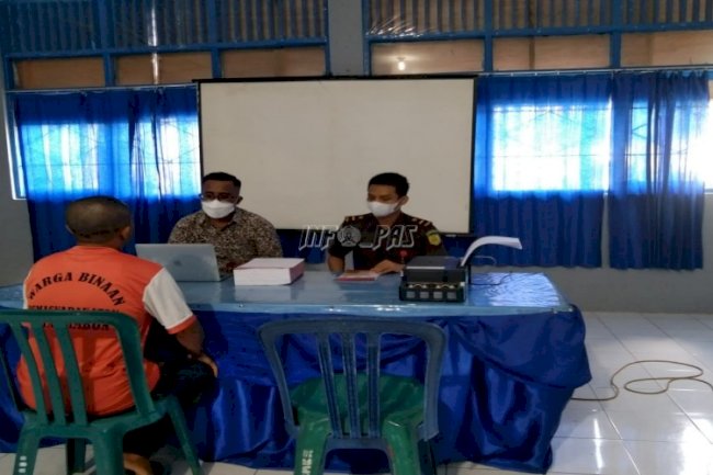 Rutan Ambon Fasilitasi Pemeriksaan Kejari SBT terhadap 1 Tahanan