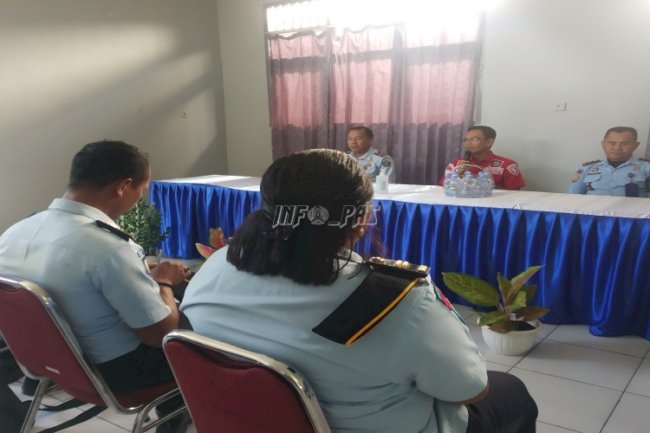 Sambangi Lapas Namlea, Ini Wejangan Kakanwil Maluku