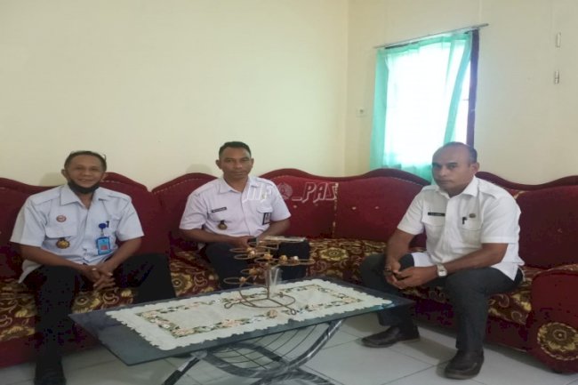 Lapas Dobo Bahas Pelatihan Keterampilan WBP dengan Disnakertrans Kab. Kepulauan Aru