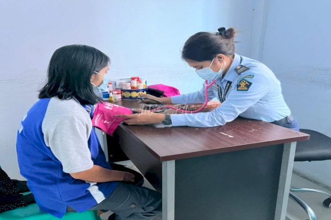 Perawat LPP Ambon Gencarkan Pemeriksaan Kesehatan WBP
