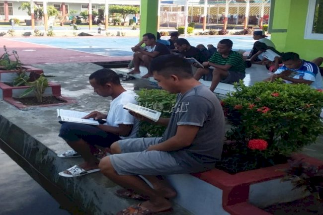 Rutan Sinjai Terapkan Hari Literasi, WBP Wajib Baca Buku