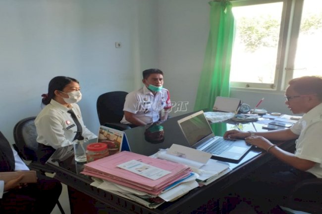 Optimalkan Layanan Kesehatan, Lapas Piru Lakukan Koordinasi dengan Dinkes Kab. SBB