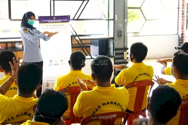 Lapas Narkotika Karang Intan Ajak Residen Rehabilitasi Peduli Kesehatan