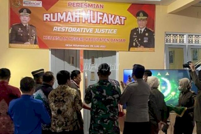 Kalapas Narkotika Karang Intan Dukung Eksistensi Rumah Restorative Justice